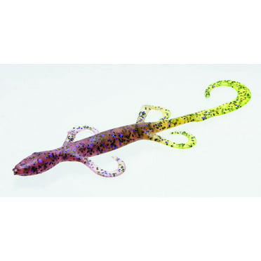 Action Airetail 6" Cotton candy worm soft plastic 10pk Item #115 Fishing lures